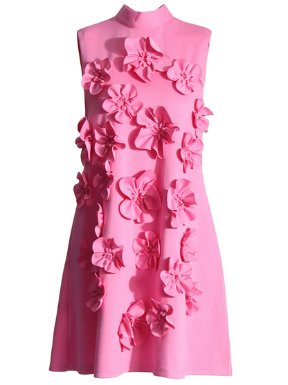 Annona Flower Embellished Dress