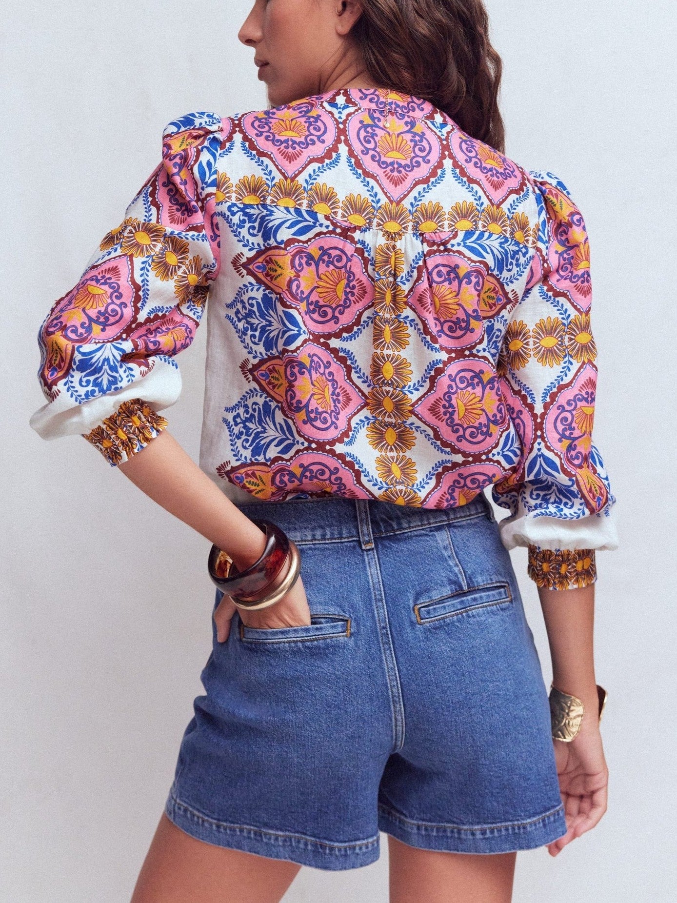Alicia Linen Top
