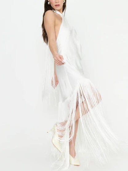 Jasmine Fringe Maxi Dress