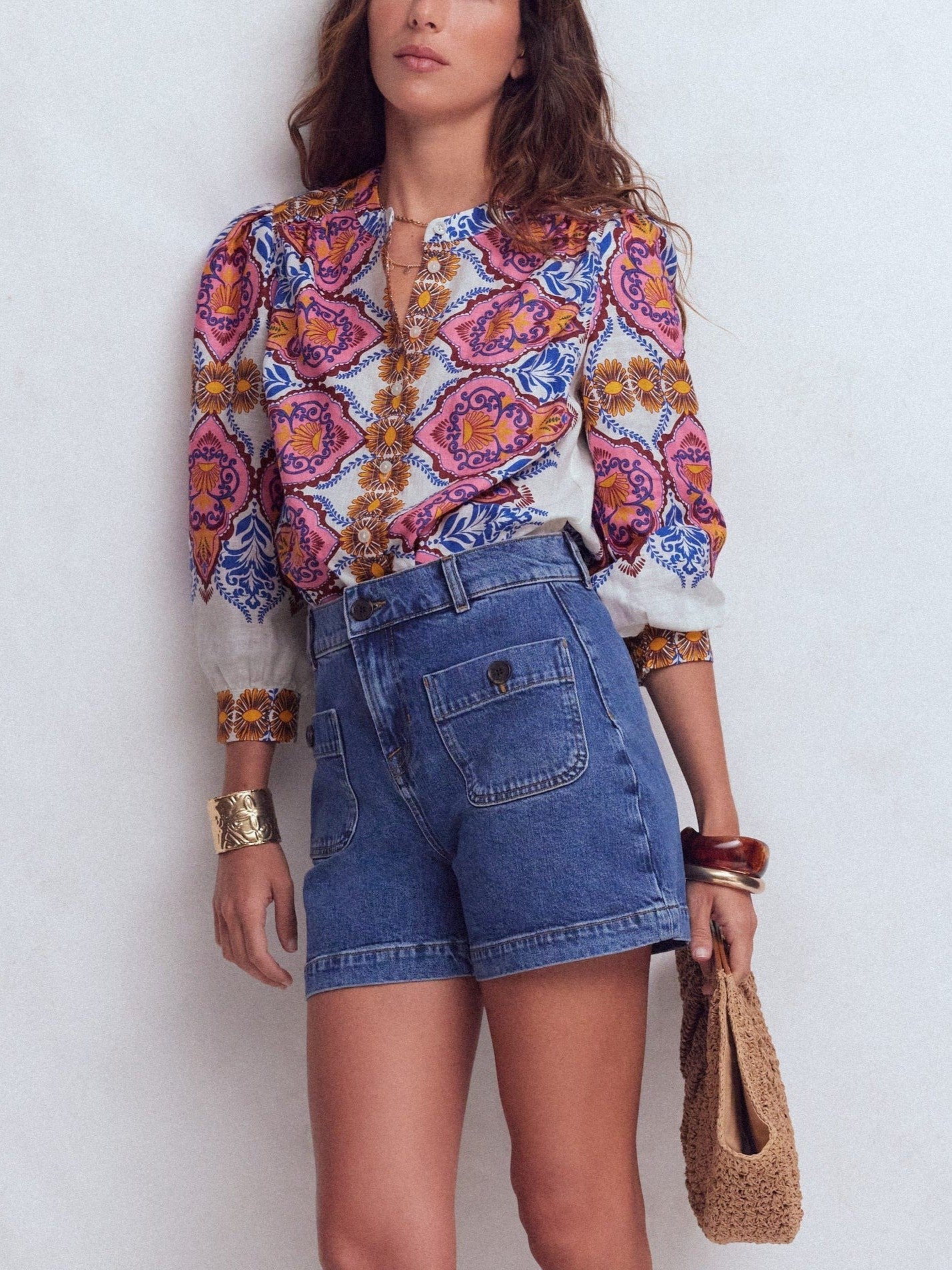 Alicia Linen Top