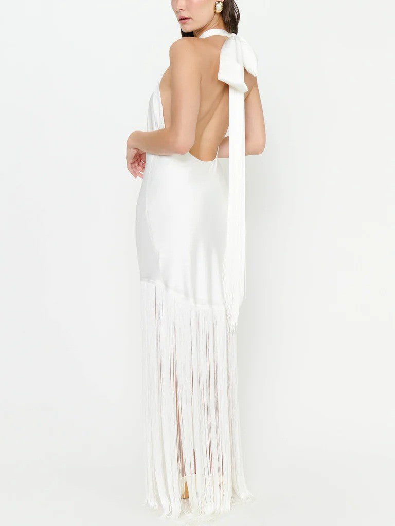 Jasmine Fringe Maxi Dress