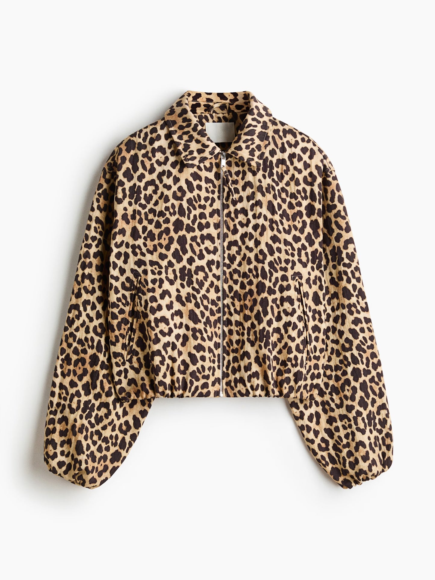 Oversized Bubble-Hem Jacket