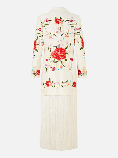 Blazer With Fringing