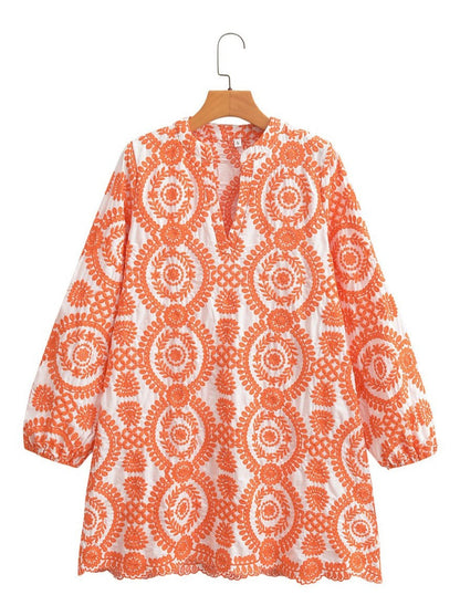 Attractive Embroidered Dress